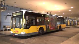 Busse in Berlin Steglitz Haltestelle Kreisel  BVG Citaro MAN Volvo 1080p [upl. by Olra]