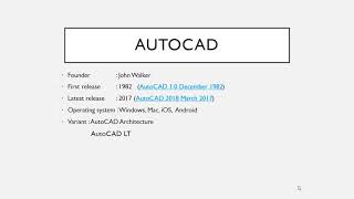 what is CAD  Introduction of AUTOCAD in tamil [upl. by Giuditta]