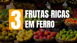 3 Frutas para Aumentar o Ferro no Sangue [upl. by Winou579]