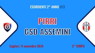 2°t PirriGSD Assemini Calcio ESORDIENTI 11112024 FULL MATCH [upl. by Northrup942]