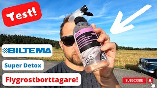 Produkttest Biltema Super Detox Flygrostborttagare [upl. by Etteroma]