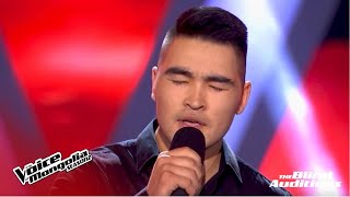 AmindavaaO  quotChasing Carsquot  Blind Audition  The Voice of Mongolia S2 [upl. by Anwat]