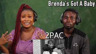 HEARTBREAKING Reacting to Tupac  Brendas Got A Baby  First Time REACTION [upl. by Anitsej67]