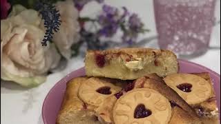 Jammie dodger blondies recipe [upl. by Carlen58]