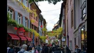 Freiburg im Breisgau Fribourg  Allemagne  Noël 2014 [upl. by Peacock]