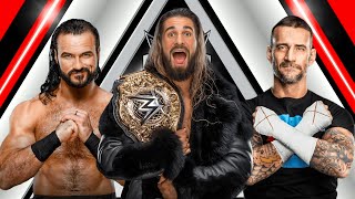 WWE 2K23 Seth Rollins vs Drew McIntyre vs CM Punk  Triple Threat Match [upl. by Colet]