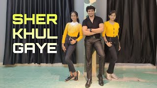 FIGHTER  Sher khul gaye  Hrithik  Deepika  Fitness Dance  Bollyfit  choreography by Delwin [upl. by Germana]