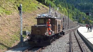 RhB  Ge 415  Davos  Filisur  Davos  16082018 [upl. by Coco169]