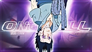 One Call  Sasuke Uchiha ProjectFile EditAMV🖤 [upl. by Sarena156]