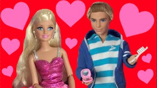 Barbie Life In The Dreamhouse Toys Video – English Episode 2 Ken Does Barbie’s Makeup New 2015 [upl. by Einahpehs]