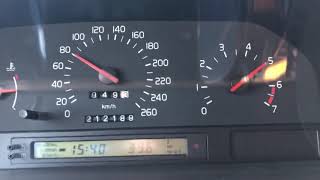 Volvo 850 T5 Acceleration Full Pull 40190kmh [upl. by Macknair]