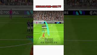 Neymar freekick 🤙 efootball 24 Mobile efootball2024 efootball [upl. by Adekam]