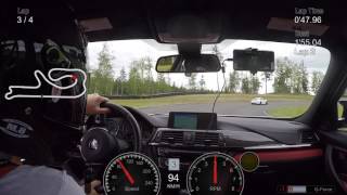 BMW F80 M3  The Ridge Motorsports Park Fastest Lap  153875 [upl. by Elwina]