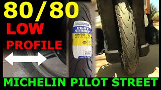 Michelin Pilot Street 808017 TESTING in Master Pro EUC [upl. by Hughie]