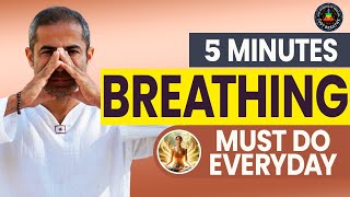 3 MustTry Pranayama Breathing to Relax Your Body  Breathing Exercise [upl. by Ecilahs]