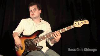 Bass Club Chicago Demos  Sadowsky UV70 Ultra Vintage Jazz [upl. by Kcirederf81]