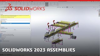 SOLIDWORKS 2023 Assemblies [upl. by Flemings866]