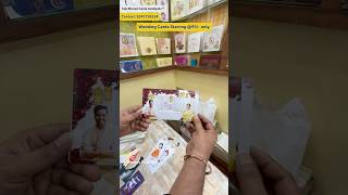 Wedding Cards Starting at ₹5 only at Hyderabad shorts ytshorts hyderabad weddingcards [upl. by Ecydnak]