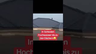 In Schlesien Hochwasser❗bis zu den Dächern😳 [upl. by Gievlos845]