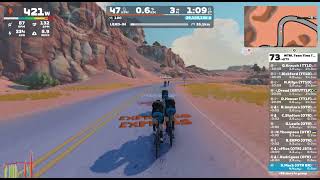 WTRL TTT  OTR Crash Test Dummies  Watopia  Tempus Fugit  Zwift [upl. by Anailuj]