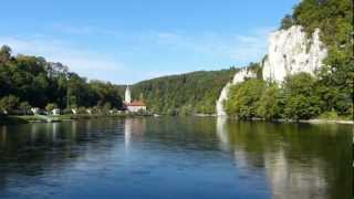 Eine Farbenfrohe Schifffahrt auf der Donau durchs Altmühltal und den Donaudurchbruch [upl. by Danie]