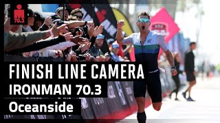 Finish Line Camera  2024 Athletic Brewing IRONMAN 703 Oceanside [upl. by Iris]