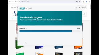 Installation and activation Eset Internet Security PC Windows [upl. by Terencio195]