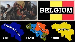 History of Belgium since 57 BC  Every Year [upl. by Alenairam]