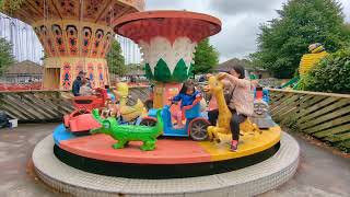 Roundabout Ride At Knowsley Safari Park [upl. by Miett]