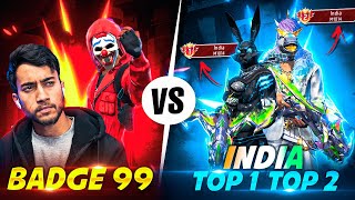 TOP INDIAS SHOTGUN M1014 LEGENDS VS BADGE99 🔥 Intense Match [upl. by Taka379]