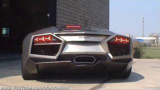 Lamborghini Reventón Roadster Sound Start and Rev [upl. by Ab522]