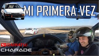 Mi primera vez en circuito  Andalucia Circuit  Daihatsu Charade [upl. by Noied808]