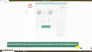 Change WIFI channel in Jio Fiber router amp increase range for 24Ghz band [upl. by Acinimod335]