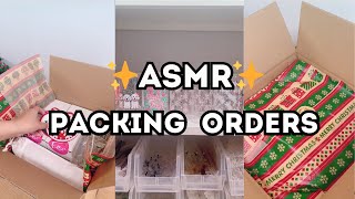 Marine’s ❤️ ASMR Order Packing asmr asmrsounds packingorders smallbusiness [upl. by Anastasie]