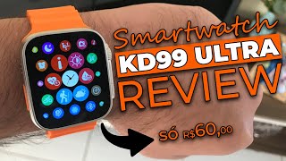 REVIEW  TUDO SOBRE O SMARTWATCH KD99 ULTRA [upl. by Antonella]