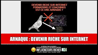 ARNAQUES Devenir RICHE sur Internet  Enquête  Documentaire  les manipulations des infopreneurs [upl. by Lajes]