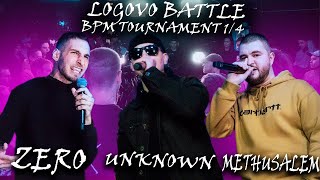 LOGOVO BATTLE  BPM TOURNAMENT 14  ZERO amp UNKNOWN amp METHUSALEM [upl. by Oznola]