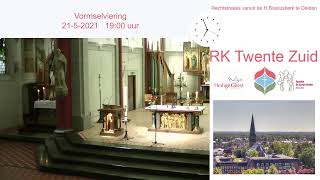 2252021 Het HVormsel Eucharistieviering live vanuit de HBlasiuskerk te Delden [upl. by Deland572]