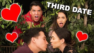 THE THIRD DATE  Merrell Twins ft Alex Wassabi and Aaron Burriss [upl. by Yrakcaz]