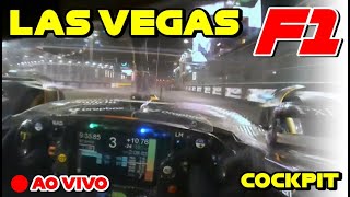 F1 AO VIVO USA GP LAS VEGAS CLUBE DE PILOTOS COCKPIT NARRAÇÃO CESAR LUIS TCHUTCHCAO [upl. by Weissman99]