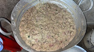 Bulk Making of Bhubaneswari Chicken Pakoda  Bhubaneswar Street Food [upl. by Cooperman19]