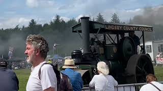 Big steam engines in the parade ring Cromford steam rally 382024 [upl. by Rothberg]