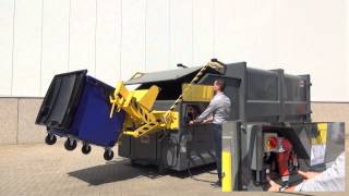 How to operate a waste compactor V3 [upl. by Harelda]