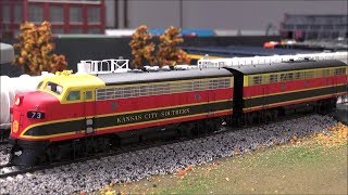 Review Intermountain F7AB Locomotives [upl. by Aruon877]