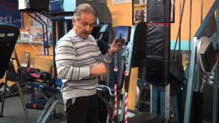 Triceps Training tip with WBBG Mr America Anibal Lopez [upl. by Adnawahs788]