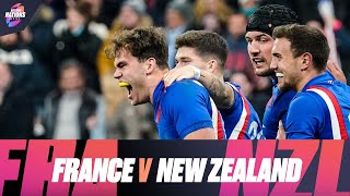 France v New Zealand  Extended Match Highlights  Autumn Nations Series [upl. by Ayiram]