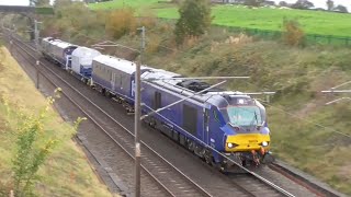 6802468025 dit 6z31 Kineton MOD GBRf  Carlisle Kingmoor 18th October 2024 [upl. by Ilrebmyk]