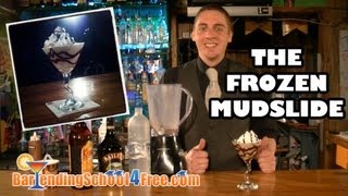 How to Make a Frozen Mudslide Drink using Baileys Irish Cream [upl. by Cul]