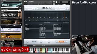 Native Instruments Drumlab review  BoomAndBapcom [upl. by Anaer]