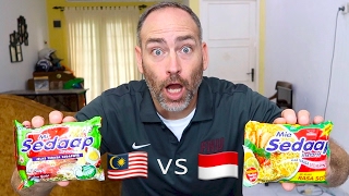 MALAYSIA vs INDONESIA Mie Sedaap Rasa Soto Dibandingkan [upl. by Yor]